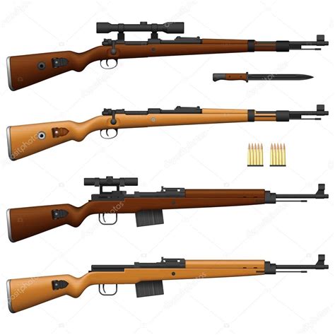 fusiles dibujo|Gráficos vectoriales de Fusil .